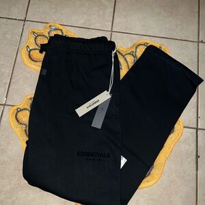 Fear of God Essentials Black Sweatpants